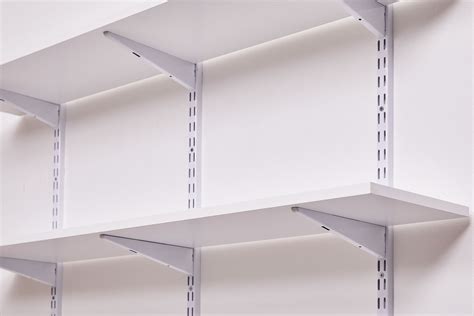 bookshelf brackets metal|metal shelving rails and brackets.